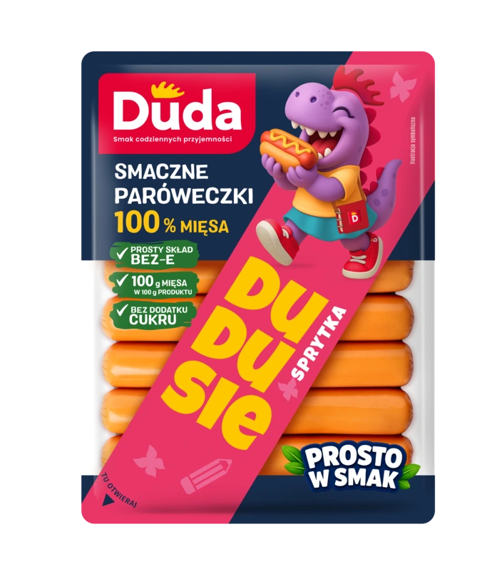 Smaczne paróweczki Duda