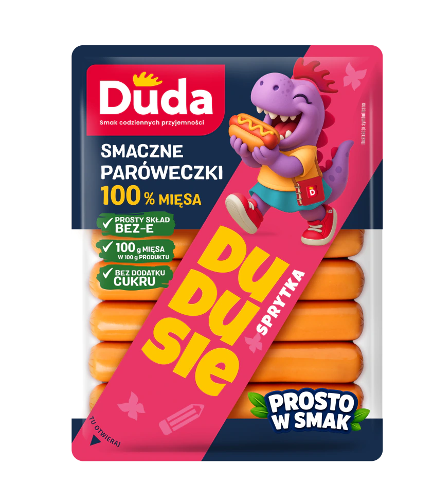 Smaczne paróweczki Dudusie